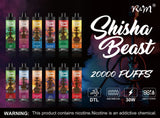 R&M ShiSha Beast 20000 Puffs Disposable Vape In UAE