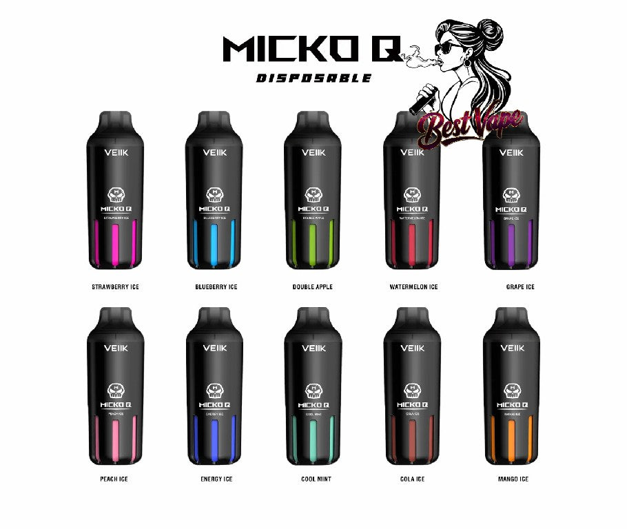 VEIIK Micko Q 5500 Puffs Disposable Vape In UAE