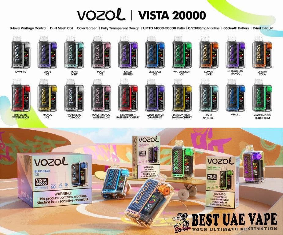 VOZOL Vista 20000 Puffs Disposable Vape In Dubai