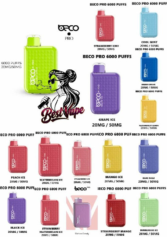VAPTIO Beco Pro 6000 Puffs Disposable Vape