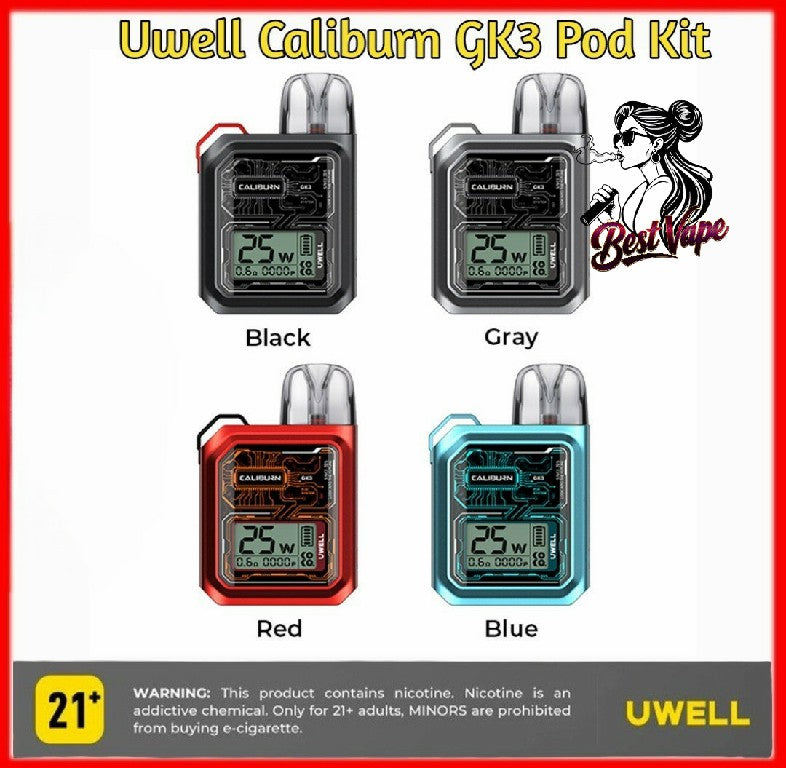 Uwell Caliburn GK3 Pod Kit In Dubai, UAE