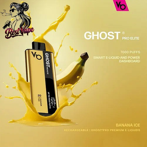 Vapes Bars Ghost Pro Elite 7000 Puffs Disposable Vape