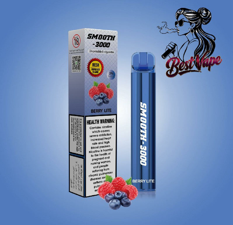 Smooth 3000 Puffs Disposable Vape In Dubai