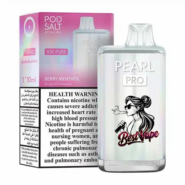 Pod Salt Pearl Pro 10000 Puffs Disposable Vape In Dubai