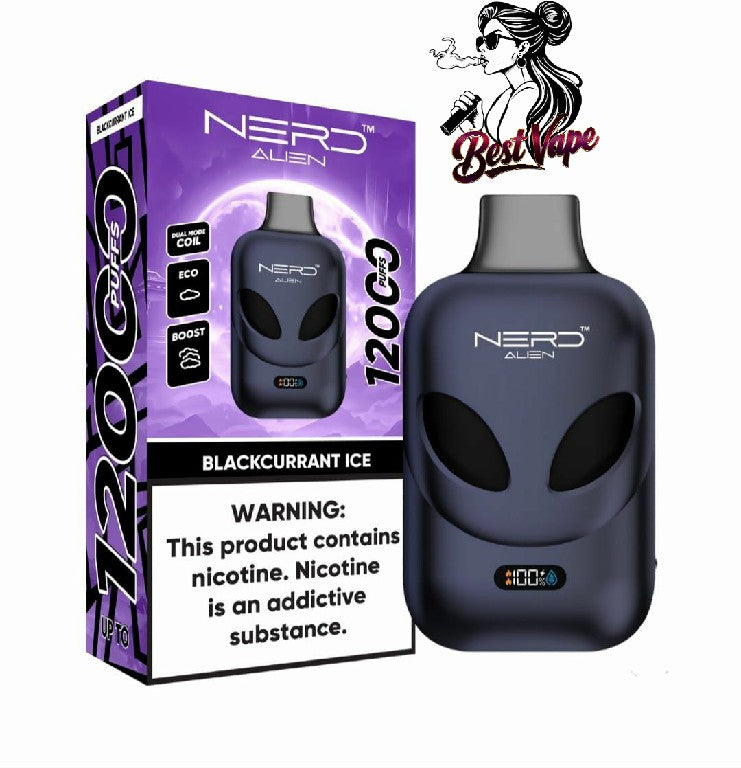 NERD Alien 12000 Puffs Disposable Vape