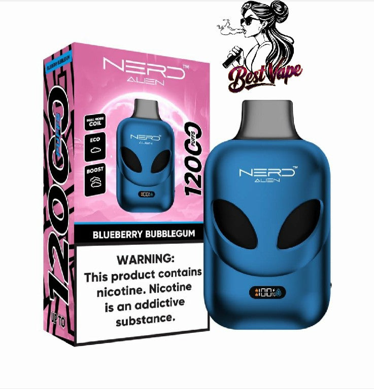 NERD Alien 12000 Puffs Disposable Vape