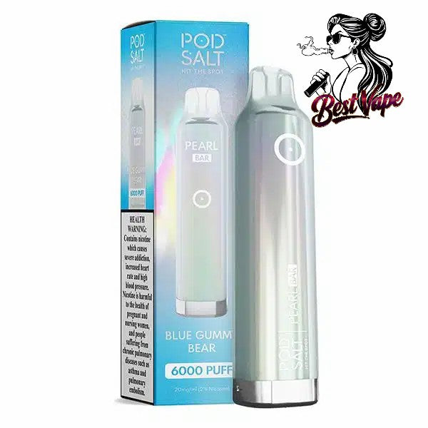 Pod Salt Pearl Bar 6000 Puffs Disposable Vape In Dubai,UAE