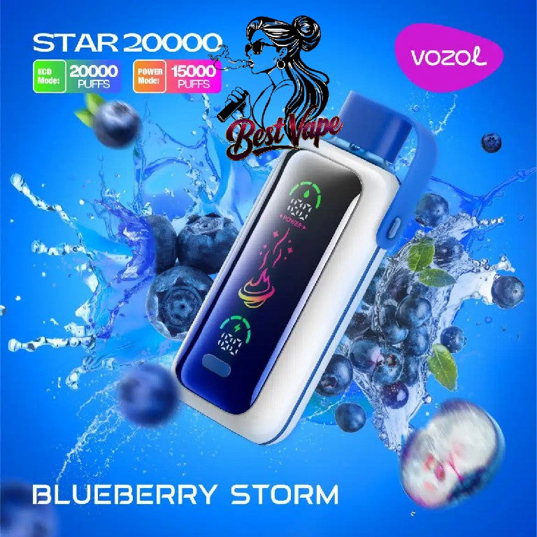 Vozol Star 20000 Puffs Dual Power Disposable Vape In Dubai