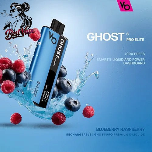 Vapes Bars Ghost Pro Elite 7000 Puffs Disposable Vape