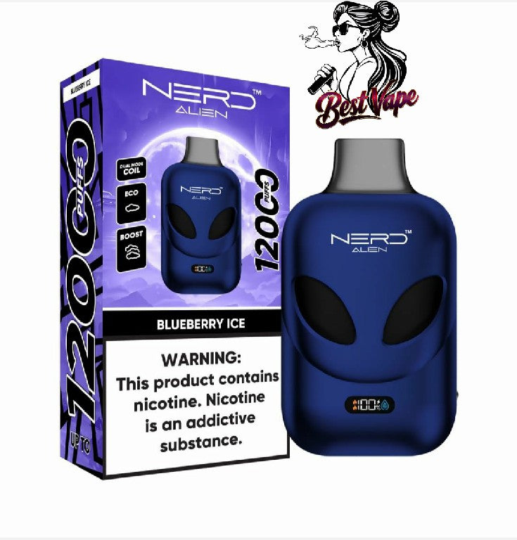 NERD Alien 12000 Puffs Disposable Vape
