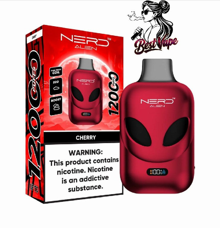 NERD Alien 12000 Puffs Disposable Vape