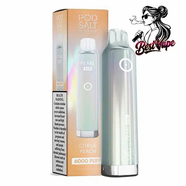 Pod Salt Pearl Bar 6000 Puffs Disposable Vape In Dubai,UAE