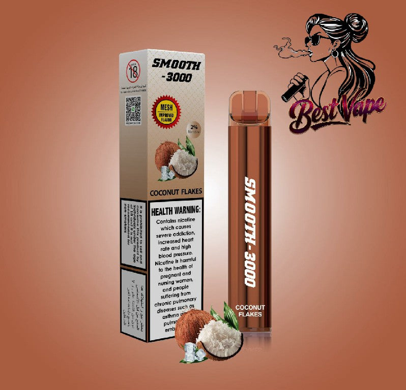 Smooth 3000 Puffs Disposable Vape In Dubai