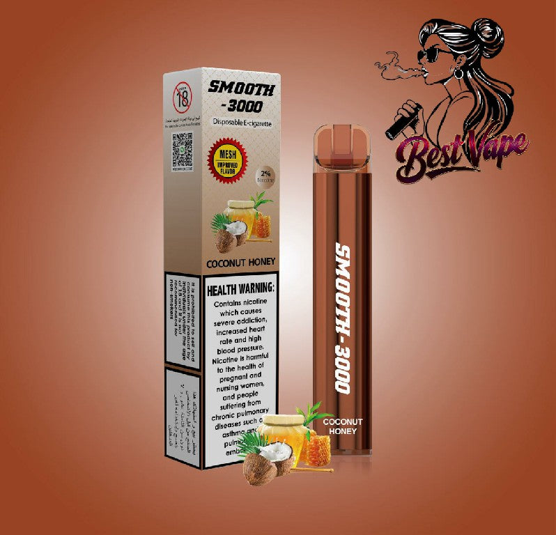 Smooth 3000 Puffs Disposable Vape In Dubai