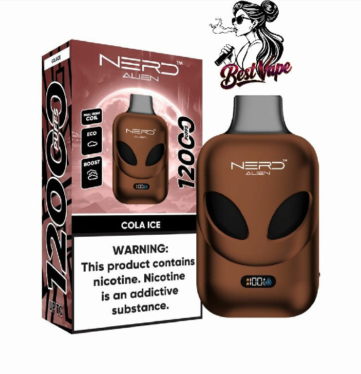 NERD Alien 12000 Puffs Disposable Vape