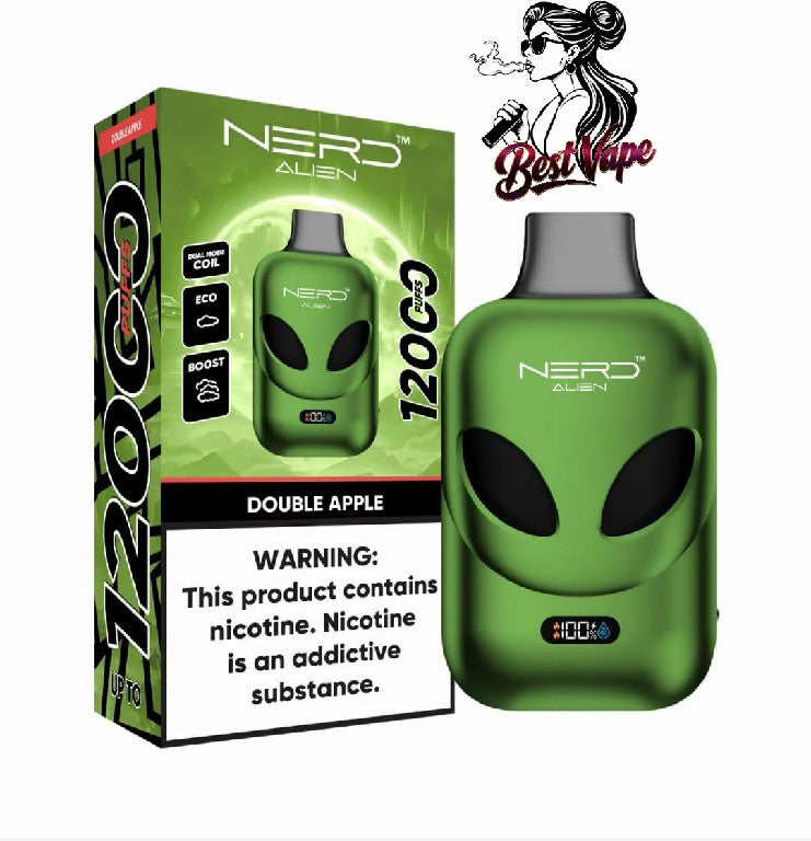 NERD Alien 12000 Puffs Disposable Vape