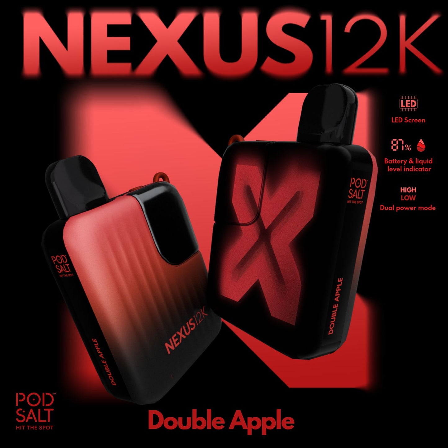 Pod Salt Nexus 12000 Puffs Disposable Vape In UAE