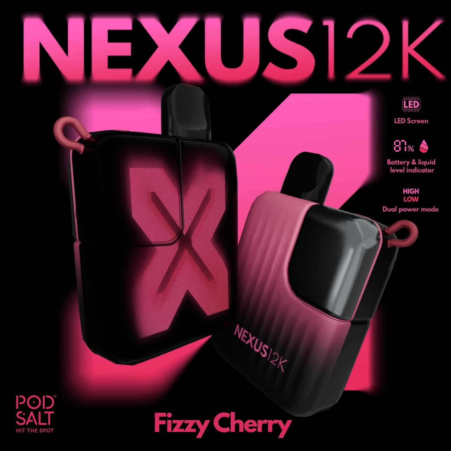 Pod Salt Nexus 12000 Puffs Disposable Vape In UAE