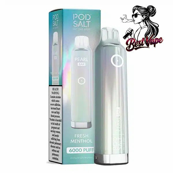 Pod Salt Pearl Bar 6000 Puffs Disposable Vape In Dubai,UAE