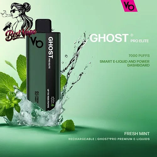 Vapes Bars Ghost Pro Elite 7000 Puffs Disposable Vape