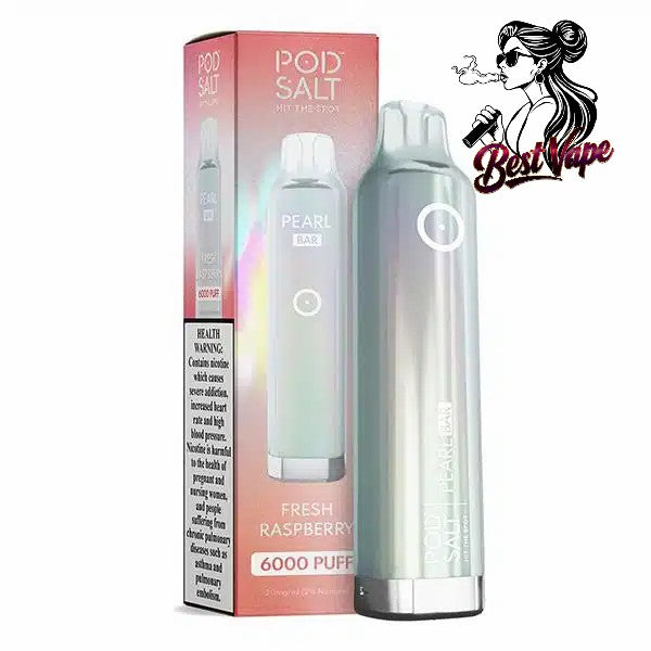 Pod Salt Pearl Bar 6000 Puffs Disposable Vape In Dubai,UAE