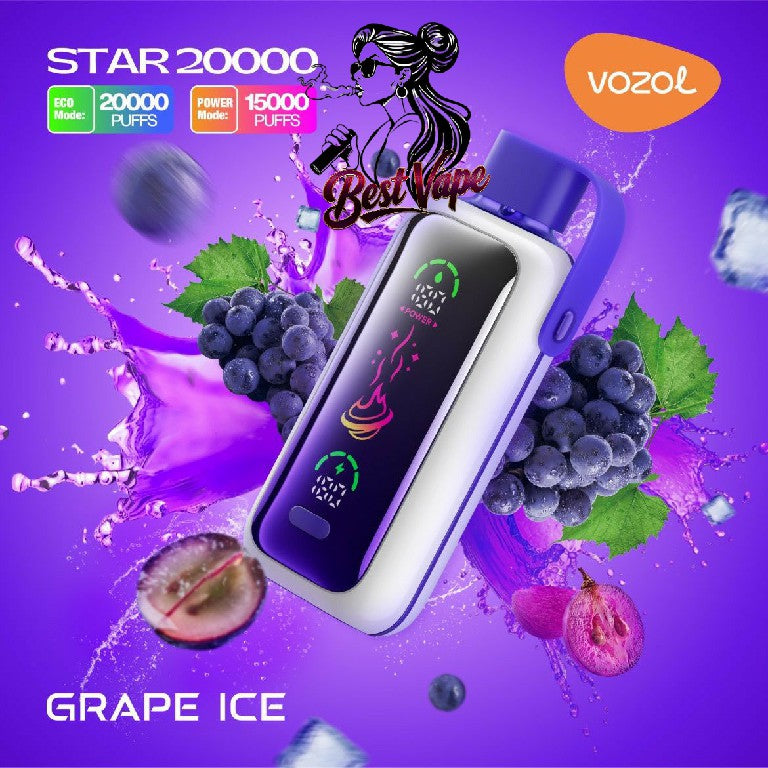 Vozol Star 20000 Puffs Dual Power Disposable Vape In Dubai