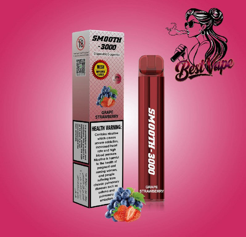 Smooth 3000 Puffs Disposable Vape In Dubai