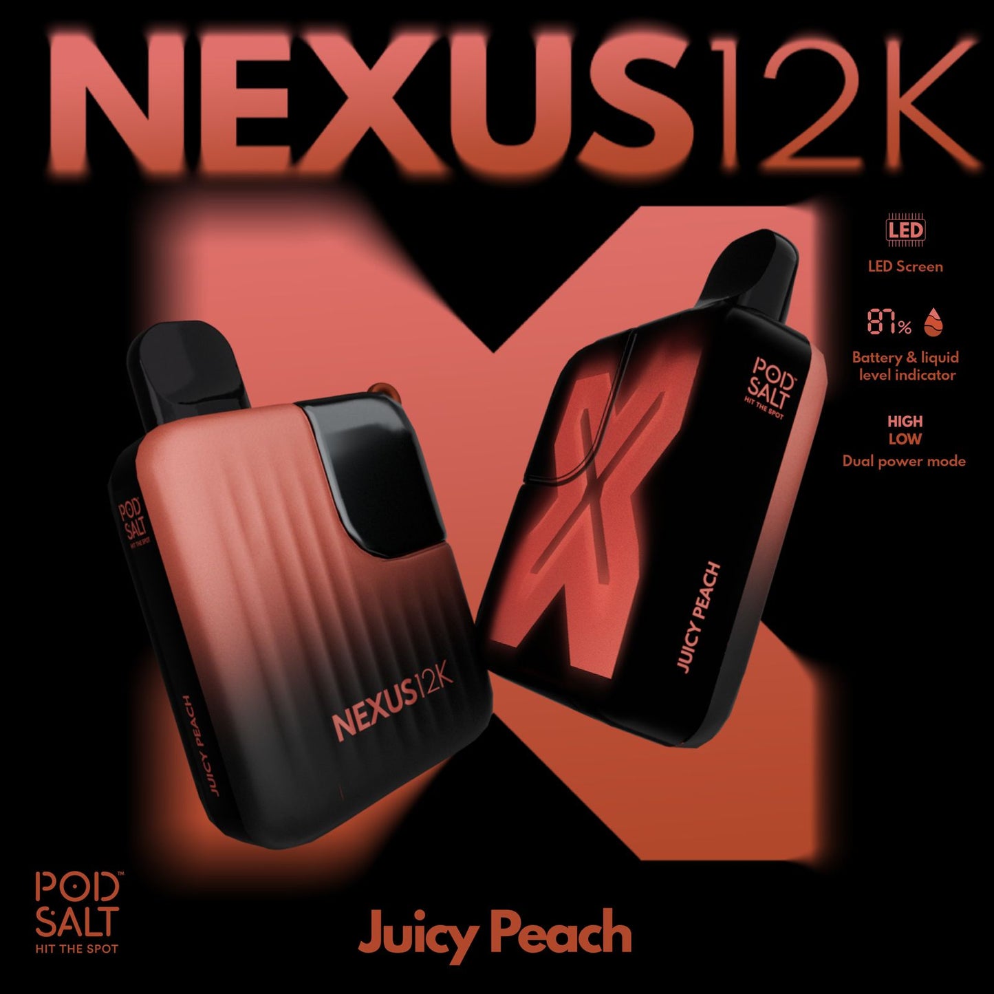Pod Salt Nexus 12000 Puffs Disposable Vape In UAE