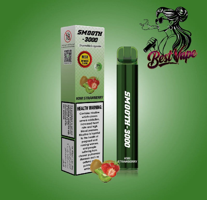 Smooth 3000 Puffs Disposable Vape In Dubai