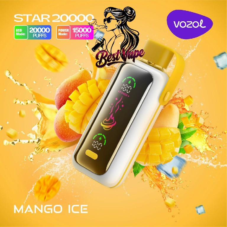 Vozol Star 20000 Puffs Dual Power Disposable Vape In Dubai