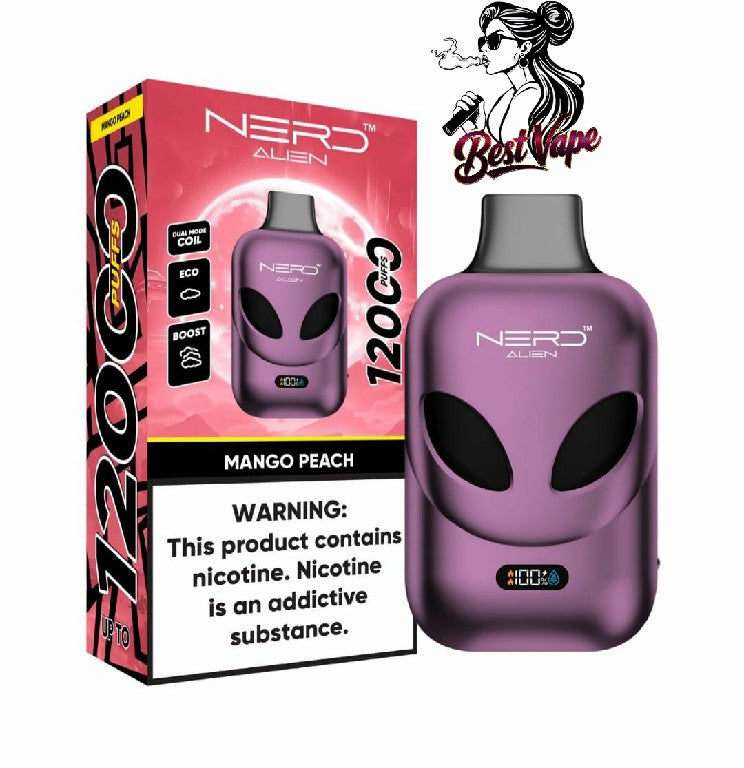 NERD Alien 12000 Puffs Disposable Vape