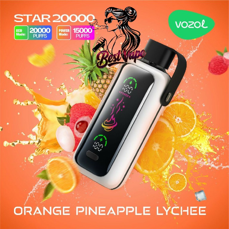 Vozol Star 20000 Puffs Dual Power Disposable Vape In Dubai