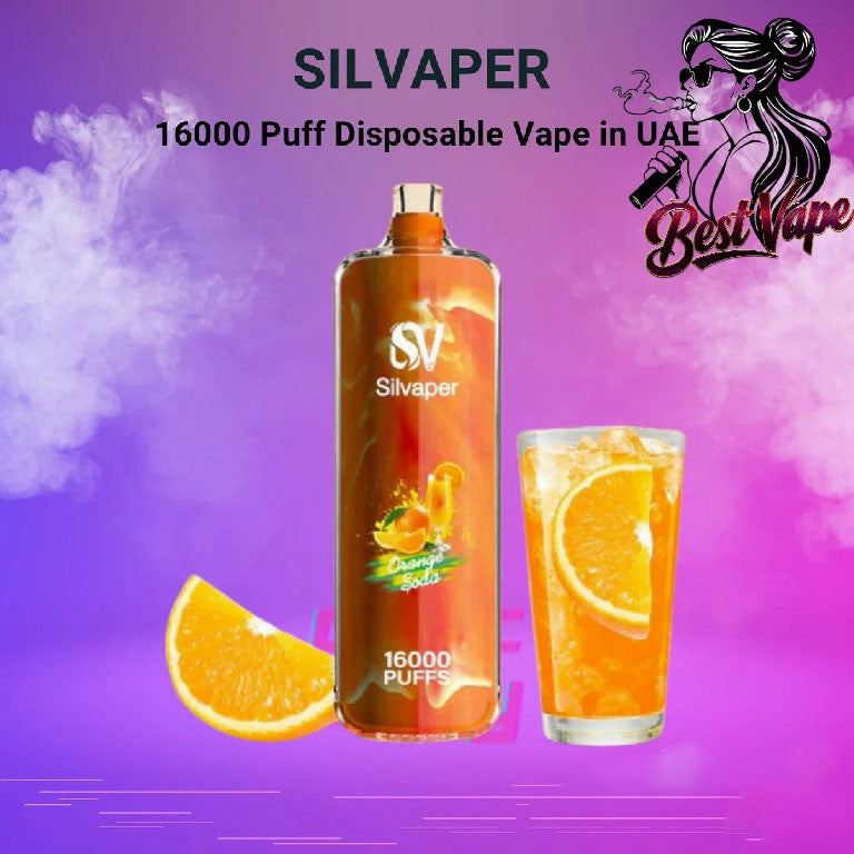 Silvaper 16000 Puffs Disposable Vape In UAE