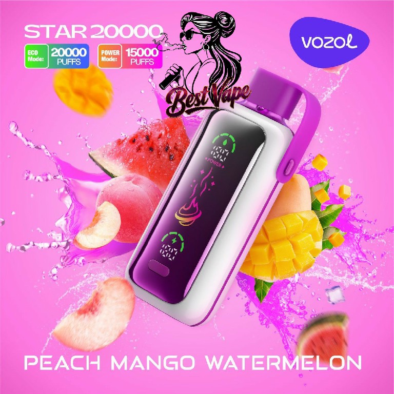 Vozol Star 20000 Puffs Dual Power Disposable Vape In Dubai