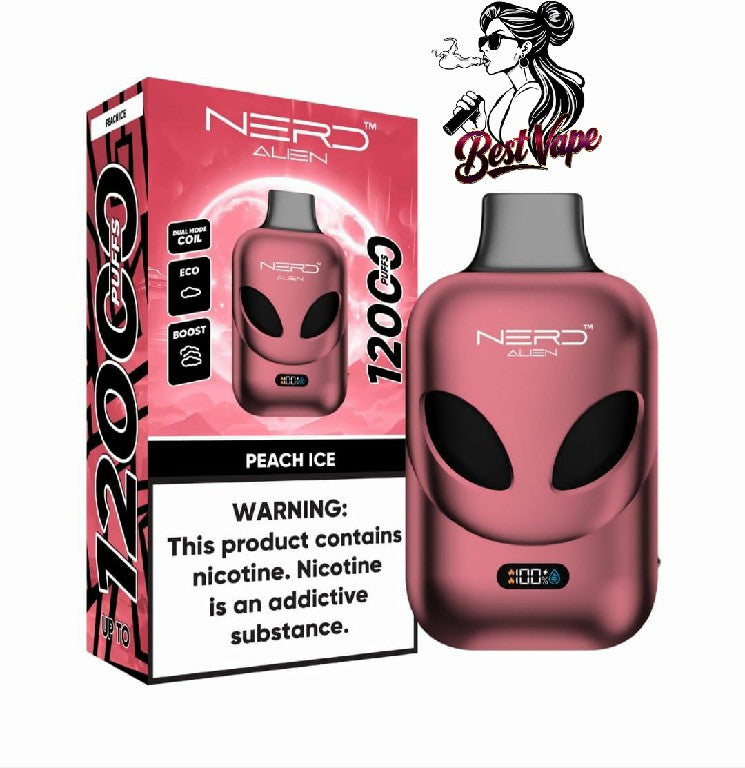 NERD Alien 12000 Puffs Disposable Vape