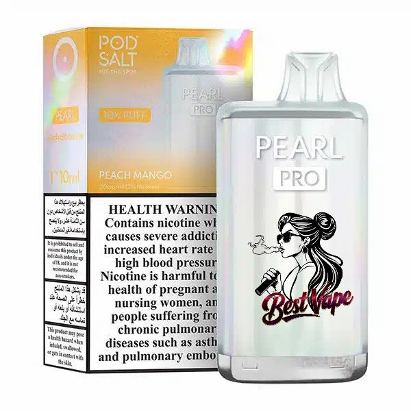 Pod Salt Pearl Pro 10000 Puffs Disposable Vape In Dubai