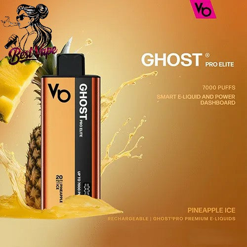 Vapes Bars Ghost Pro Elite 7000 Puffs Disposable Vape
