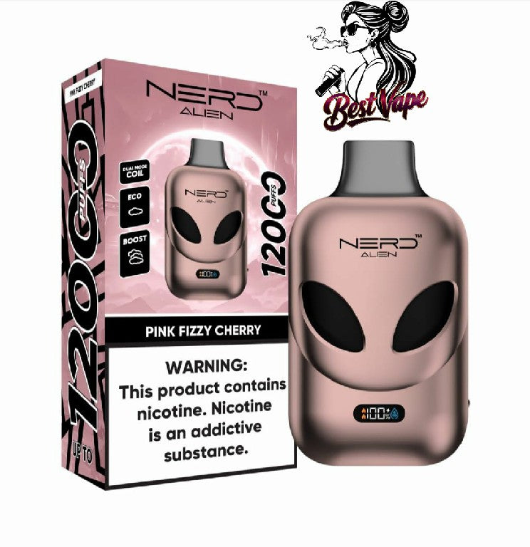 NERD Alien 12000 Puffs Disposable Vape