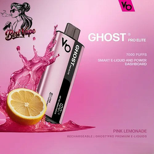 Vapes Bars Ghost Pro Elite 7000 Puffs Disposable Vape