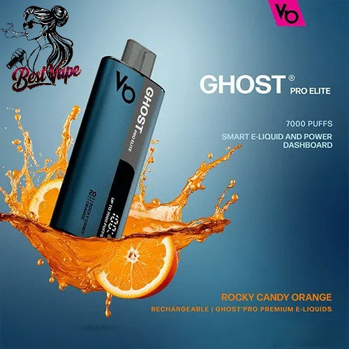 Vapes Bars Ghost Pro Elite 7000 Puffs Disposable Vape