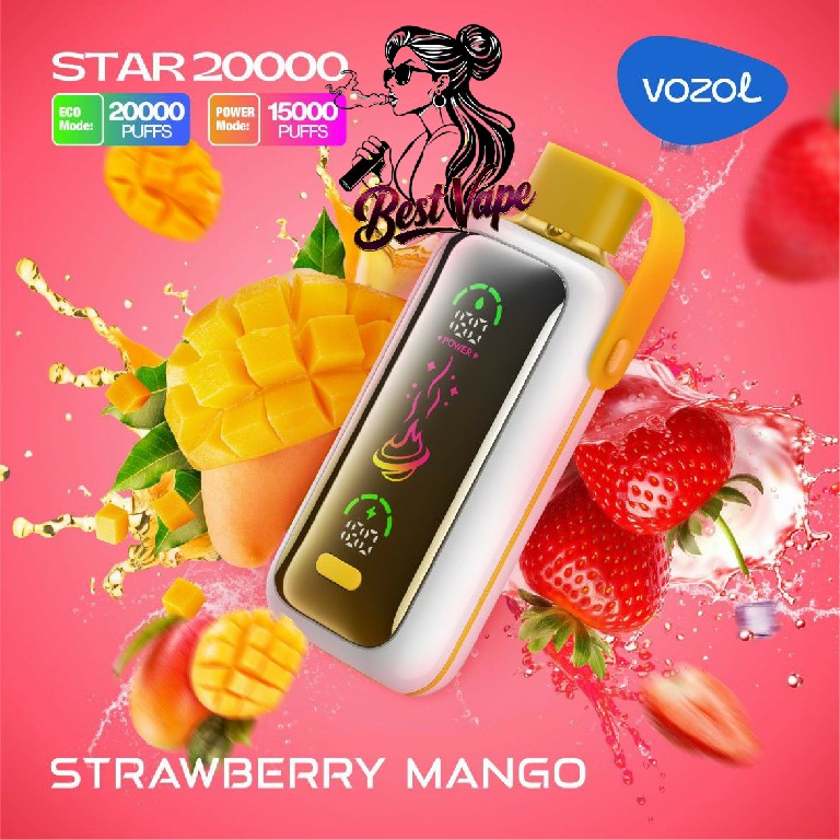 Vozol Star 20000 Puffs Dual Power Disposable Vape In Dubai