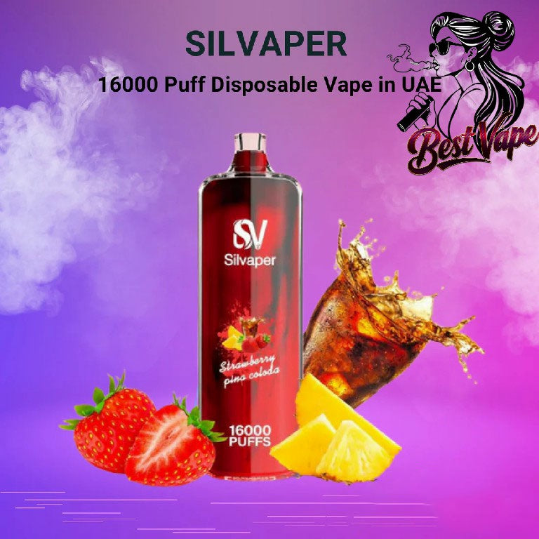 Silvaper 16000 Puffs Disposable Vape In UAE