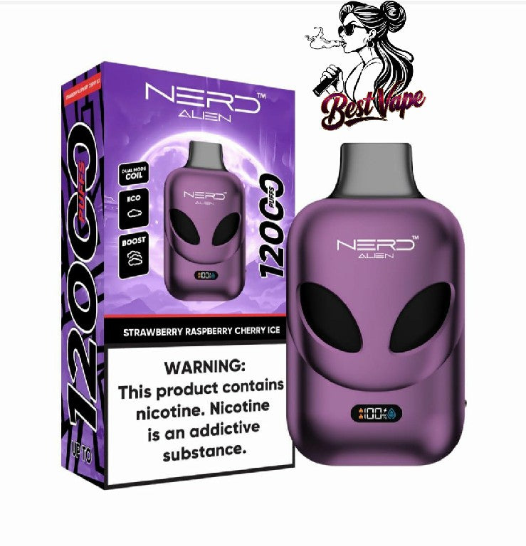 NERD Alien 12000 Puffs Disposable Vape