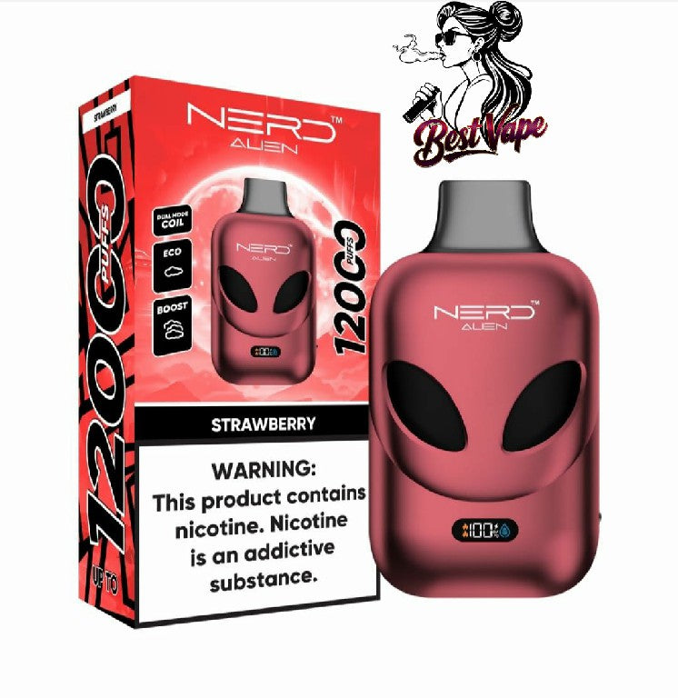 NERD Alien 12000 Puffs Disposable Vape