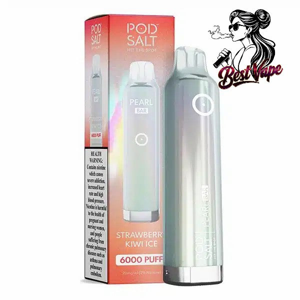 Pod Salt Pearl Bar 6000 Puffs Disposable Vape In Dubai,UAE