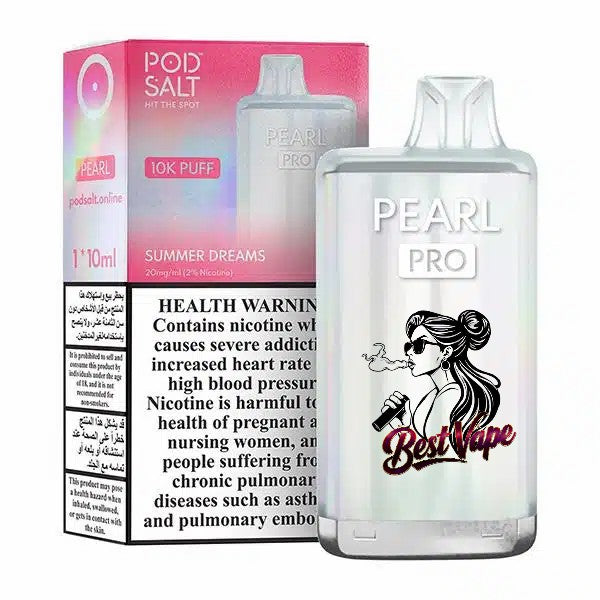 Pod Salt Pearl Pro 10000 Puffs Disposable Vape In Dubai