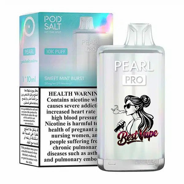 Pod Salt Pearl Pro 10000 Puffs Disposable Vape In Dubai