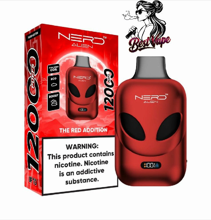 NERD Alien 12000 Puffs Disposable Vape