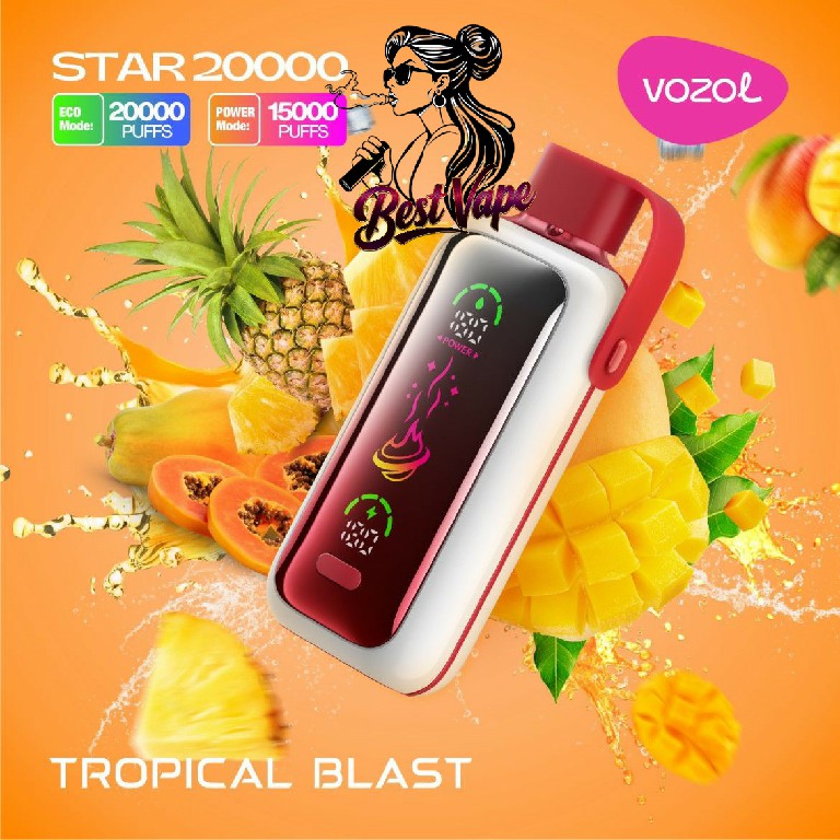 Vozol Star 20000 Puffs Dual Power Disposable Vape In Dubai