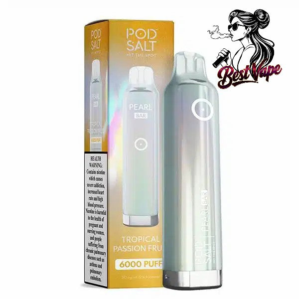Pod Salt Pearl Bar 6000 Puffs Disposable Vape In Dubai,UAE